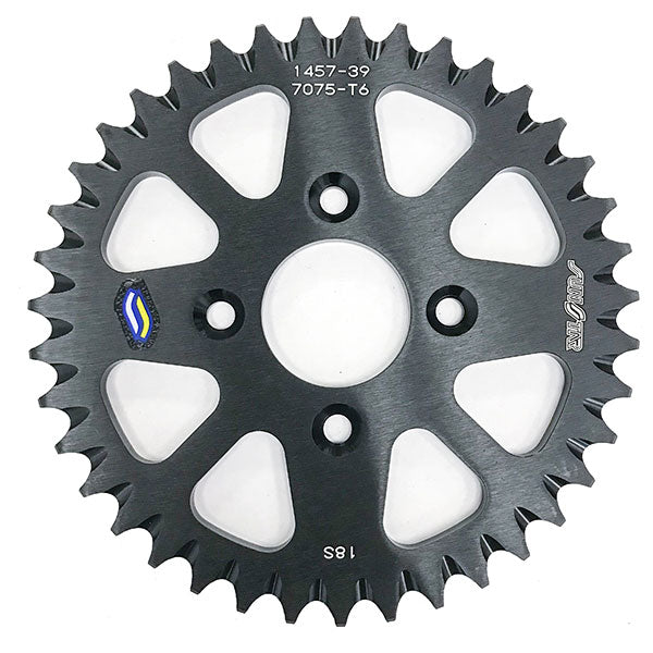 SUNSTAR SPROCKETS WORKS TRIPLESTAR ALUMINUM REAR SPROCKETS (5 - 145739BK) - DRIVEN Canada's Powersports 5 - 145739BK
