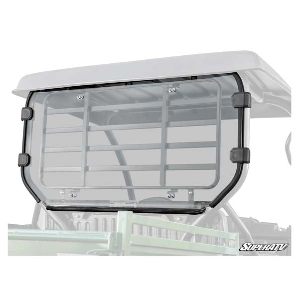 SUPER ATV SATV REAR WINDSHIELD KAW (RWS - K - MULE - SX - 76) - DRIVEN Canada's Powersports RWS - K - MULE - SX - 76