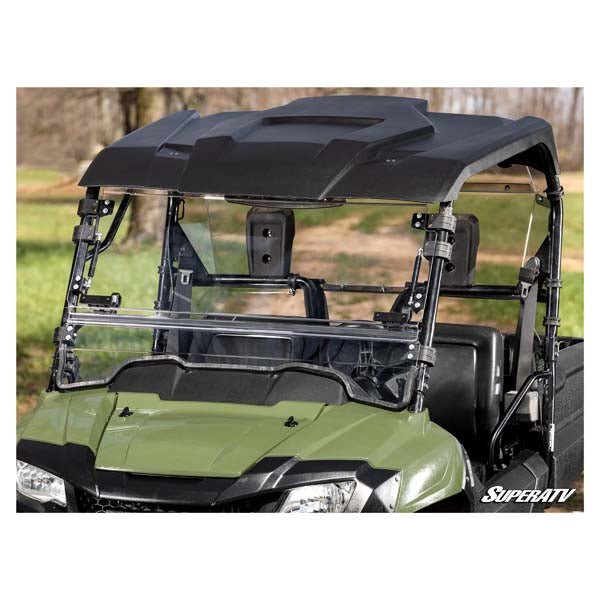 SUPER ATV SATV SR FLIP WINDSHIELD HON (FWS - H - PIO700 - 002 - 70) - DRIVEN Canada's Powersports FWS - H - PIO700 - 002 - 70