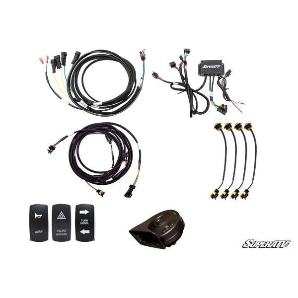 SUPER ATV SATV TURN SIGNAL KIT POLARIS (TSK - P - PROXP - 004) - DRIVEN Canada's Powersports TSK - P - PROXP - 004