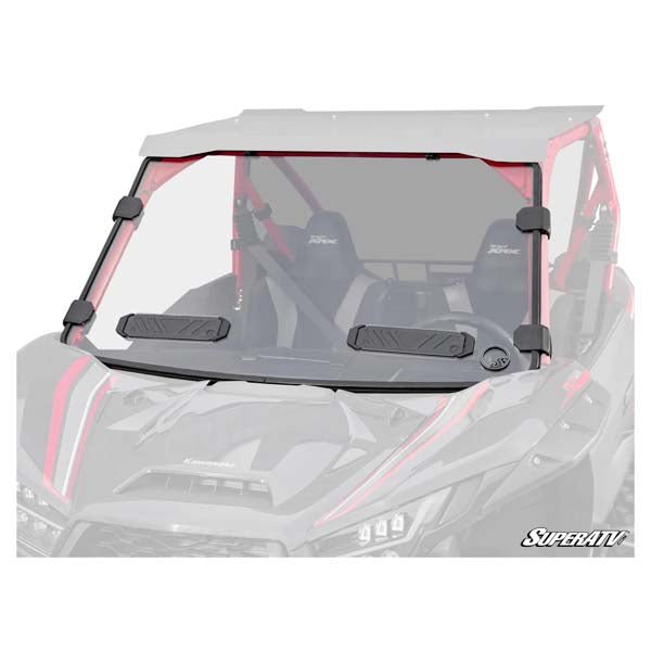 SUPER ATV SATV VENTED FULL WINDSHIELD KAW (WS - K - KRX - V - 001 - 70) - DRIVEN Canada's Powersports WS - K - KRX - V - 001 - 70