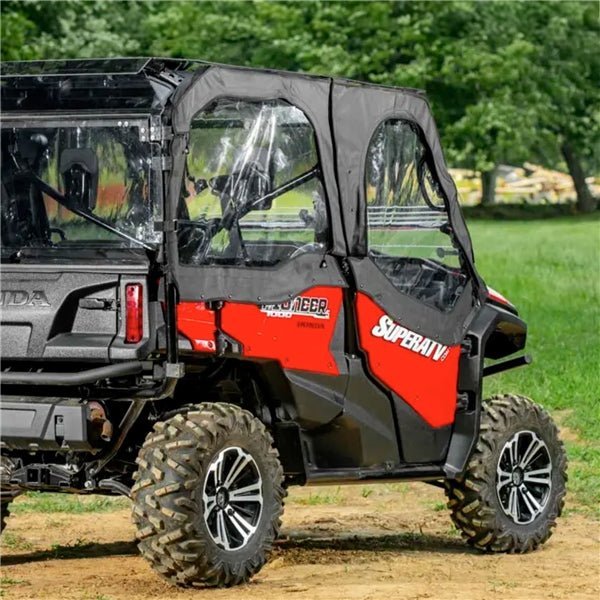 SuperATV Soft CAB Enclosure Upper Doors - DRIVEN Canada's Powersports 779421307936SEHPIO1K5001RWS1