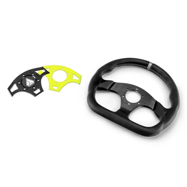 SUPERATV STEERING WHEEL KIT BALLISTIC FLUO - DRIVEN Canada's Powersports 882834057265SWUBALLDL20