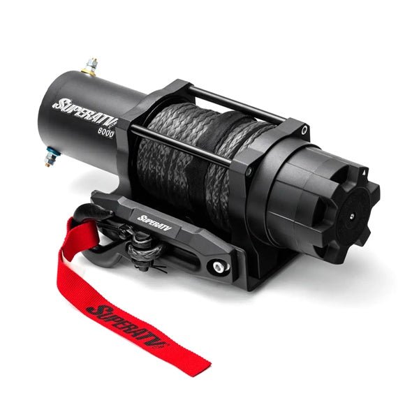 SUPERATV SYNTHETIC ROPE WINCH 6000, 5000, 4500LB (WNRP6K) - DRIVEN Canada's Powersports 882834057142WNRP6K