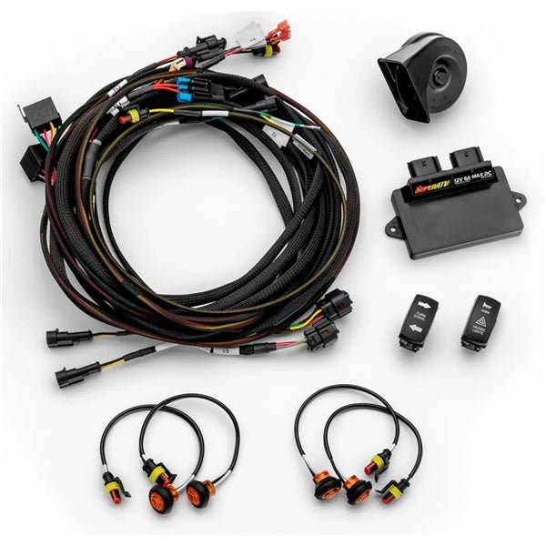 SUPERATV TURN SIGNAL KIT LED STRIP LIGHT 12" POL (TSKPRANXD007K12) - DRIVEN Canada's Powersports 882834046269TSKPRANXD007K12
