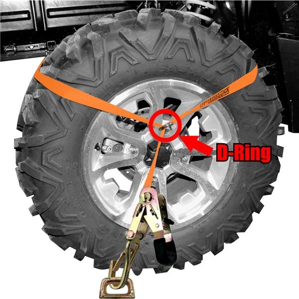 SUPERCLAMP STRAP KIT ATV/UTV QTY4 (9000 ATV TIE DOWN) - Driven Powersports Inc.7137572954759000 ATV TIE DOWN