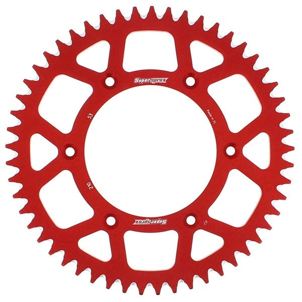 Supersprox MX Aluminium Rear Drive Sprocket - DRIVEN Canada's Powersports 8592165085418RAL-210-53-RED
