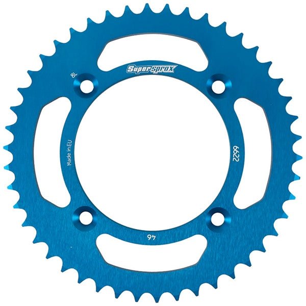 Supersprox MX Aluminium Rear Drive Sprocket - DRIVEN Canada's Powersports 8592165136240RAL-6622-46-BLU