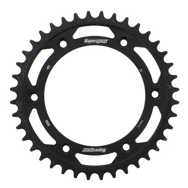 Supersprox MX Steel Rear Drive Sprocket - DRIVEN Canada's Powersports 8592165088969RFE-990-40-BLK