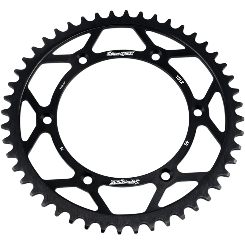 SUPERSPROX - RFE - 1512 - 48 - BLK - SPROCKET REAR STEEL 48T - Driven Powersports Inc.8592165073194RFE - 1512 - 48 - BLK