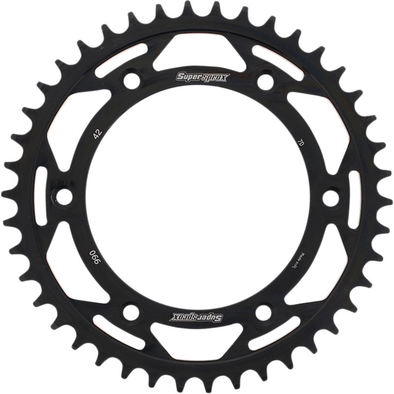 SUPERSPROX - RFE - 990 - 42 - BLK - SPROCKET REAR STEEL 42T - Driven Powersports Inc.8592165088976RFE - 990 - 42 - BLK