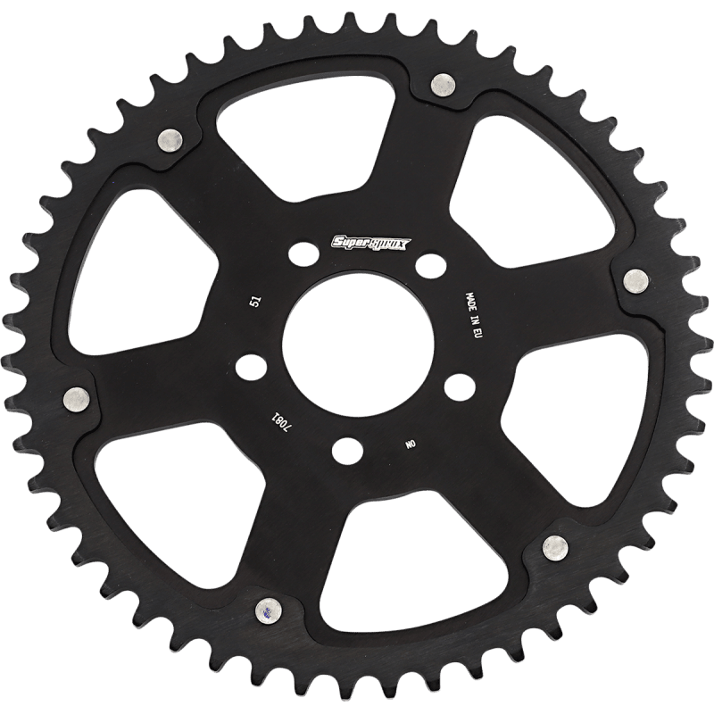 SUPERSPROX SPKT REAR STEALTH 51T - Driven Powersports Inc.8592165111803RST - 7081 - 51 - BLK