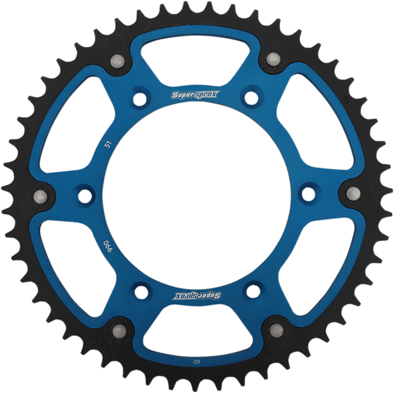 SUPERSPROX SPROCKET STEALTH 51T - Driven Powersports Inc.8592165077062RST - 990 - 51 - BLU