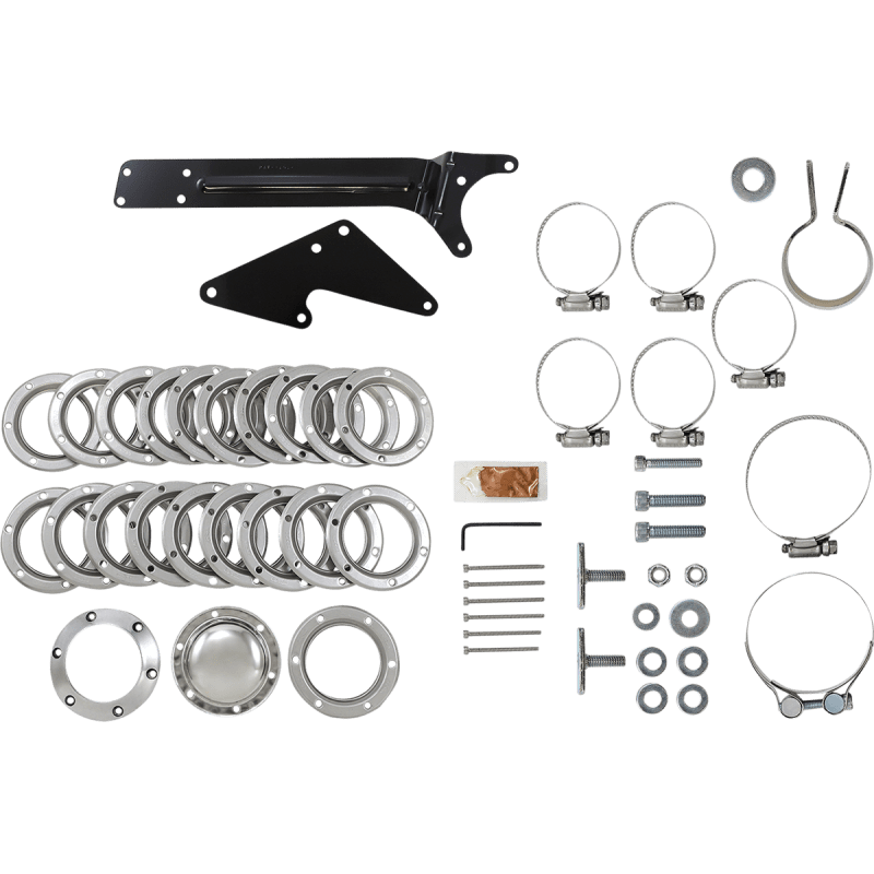SUPERTRAPP 90 - 06 SOFTAIL/91 - 05 DYNA SUPERMEG 2:1 FS - Driven Powersports Inc.828 - 71454