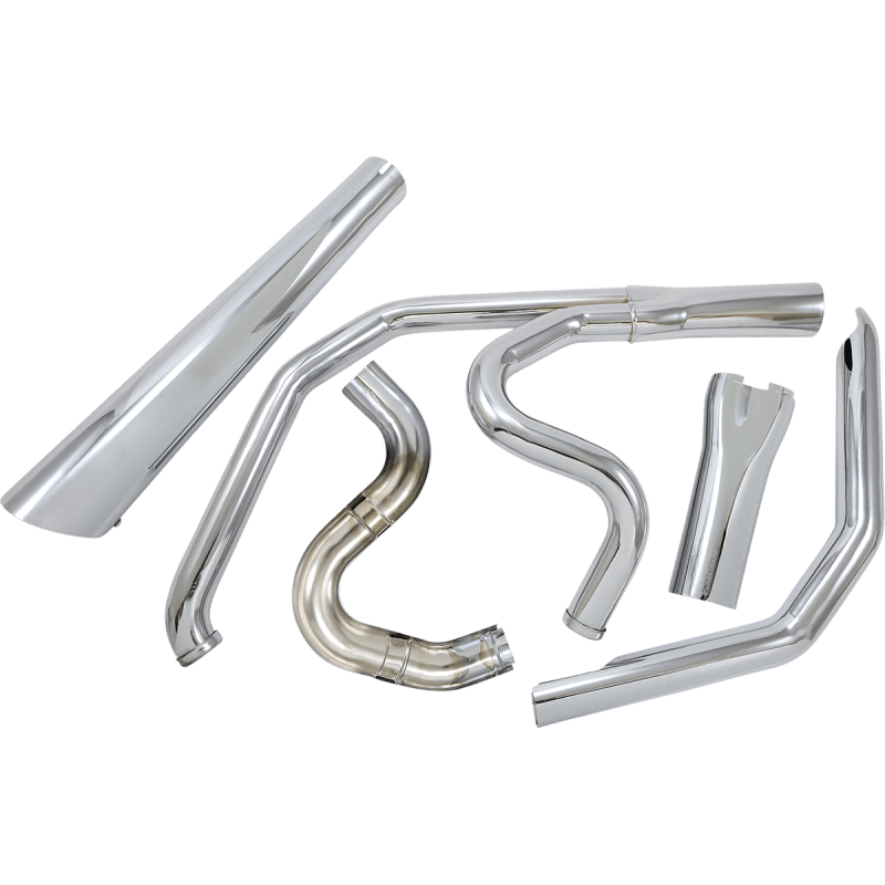 SUPERTRAPP 90 - 06 SOFTAIL/91 - 05 DYNA SUPERMEG 2:1 FS - Driven Powersports Inc.828 - 71454