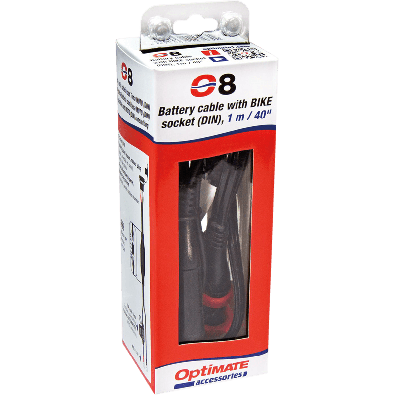 TECMATE CABLE SAE 1/4"/M6 & SAE DIN SOCKET BLACK (O - 08) - DRIVEN Canada's Powersports 5425006143431O - 08