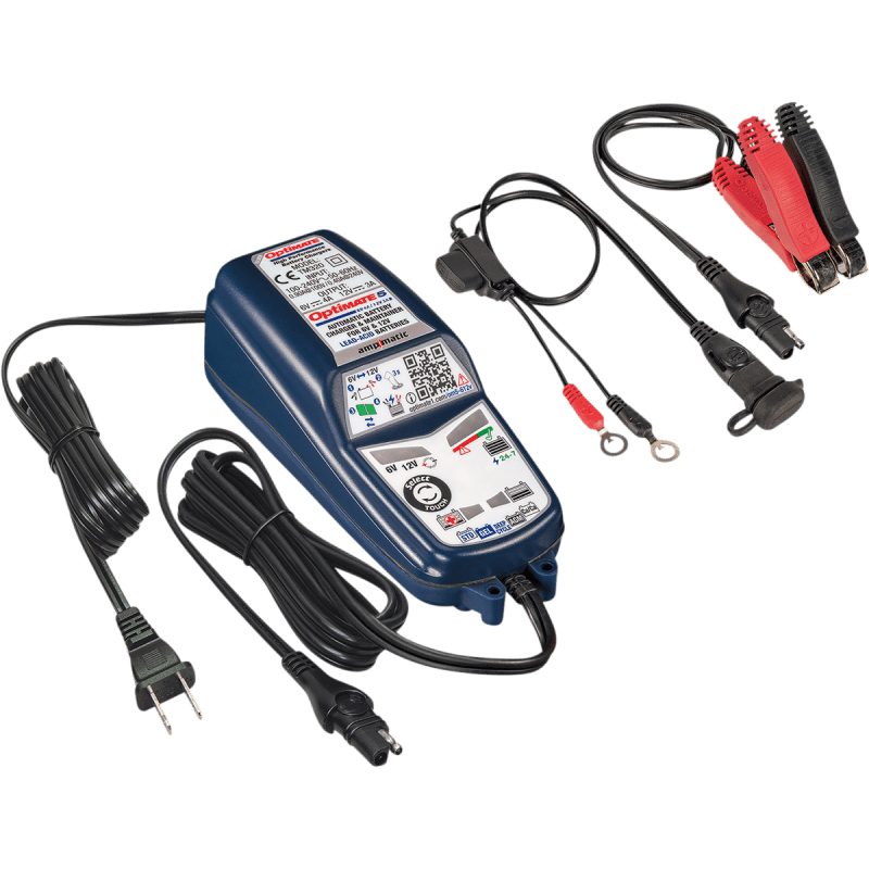 TECMATE OPTIMATE 5 SELECT CHARGER (TM - 321) - DRIVEN Canada's Powersports TM - 321TM - 321
