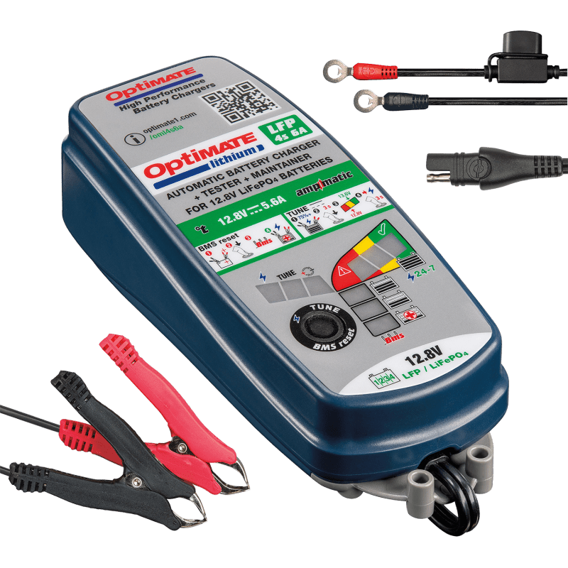 TECMATE OPTIMATE LITHIUM 4S 6A (TM - 391) - DRIVEN Canada's Powersports 5425006146661TM - 391