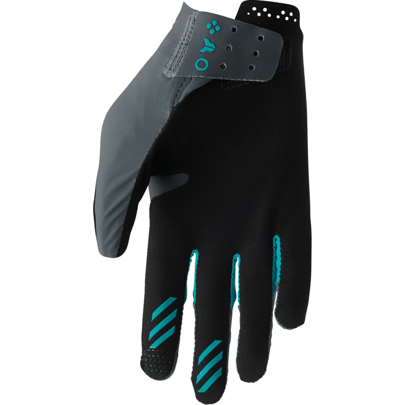 THOR GLOVES WMN SPORTMODE ICONIC GY/AQ - DRIVEN Canada's Powersports 3331 - 02803331 - 0280