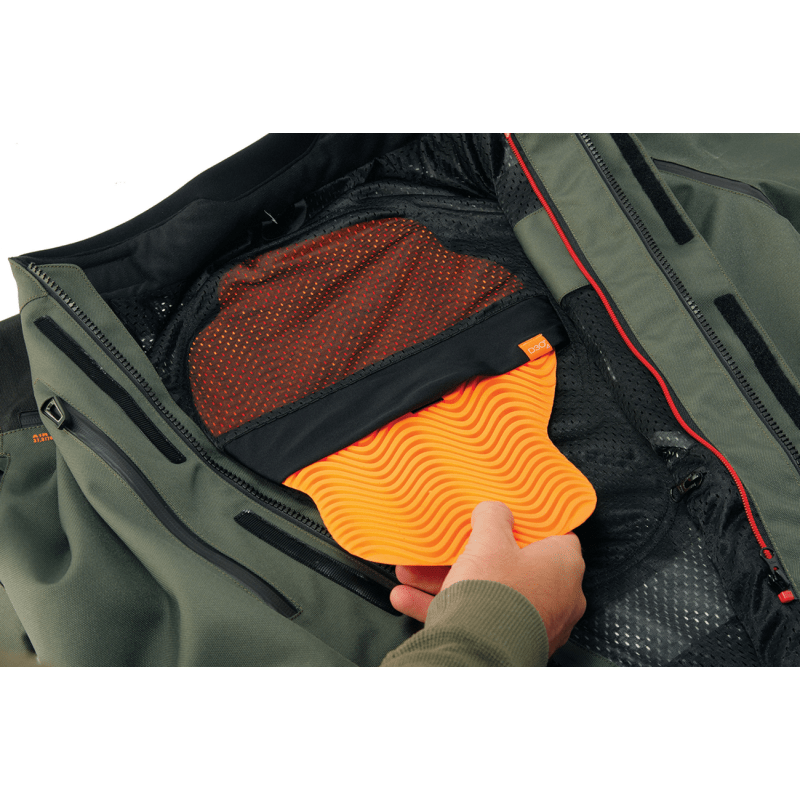 THOR JACKET RANGE Army/Orange Detail - Driven Powersports