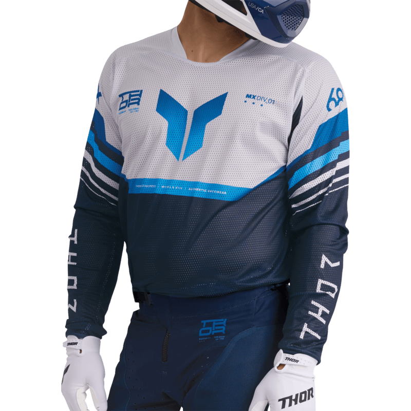 THOR JERSEY LAUNCHMODE - VENT RAPTOR MID/GY - DRIVEN Canada's Powersports 2910 - 84362910 - 8436