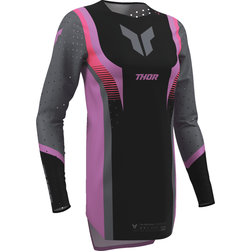 THOR JERSEY WMN SPORTMODE VELOCITY BLK/ORC - DRIVEN Canada's Powersports 2911 - 03302911 - 0330
