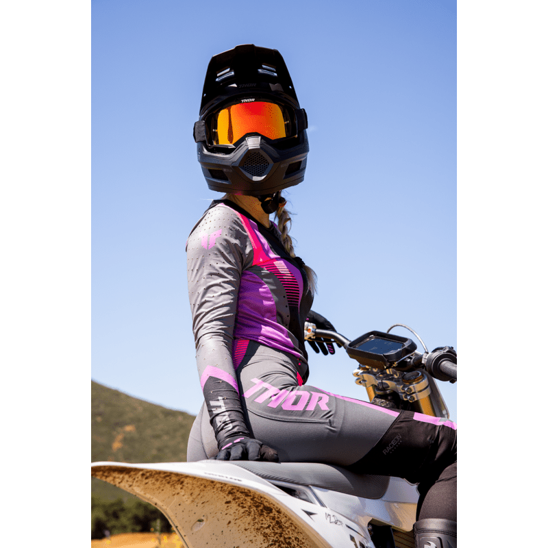 THOR JERSEY WMN SPORTMODE VELOCITY BLK/ORC - DRIVEN Canada's Powersports 2911 - 03302911 - 0330
