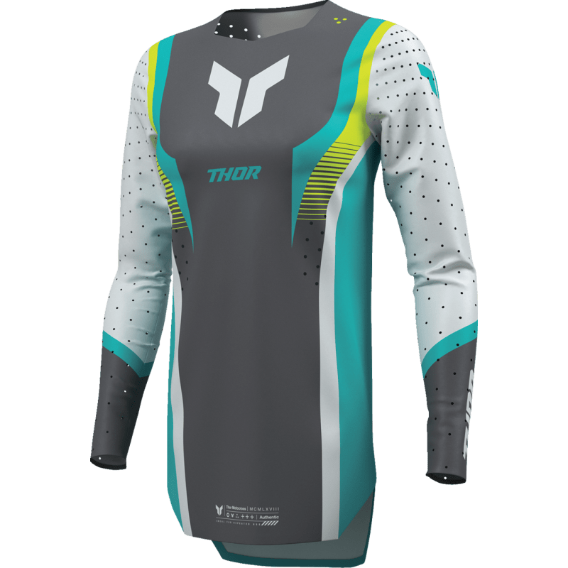 THOR JERSEY WMN SPORTMODE VELOCITY GY/AQ - DRIVEN Canada's Powersports 2911 - 03352911 - 0335