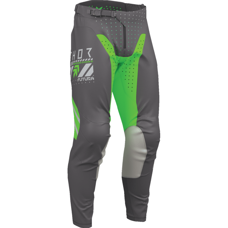 THOR PANT LAUNCHMODE FUTURA CHAR/GRN - DRIVEN Canada's Powersports 2901 - 123032901 - 12303