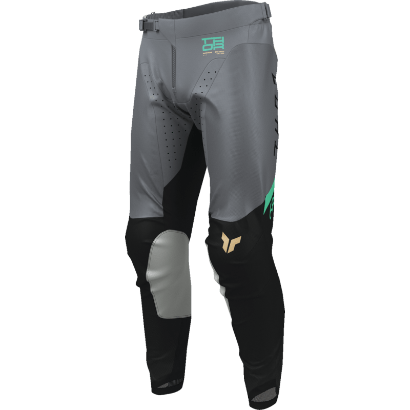 THOR PANT LAUNCHMODE - VENT RAPTOR BLK/CHAR - DRIVEN Canada's Powersports 2901 - 123482901 - 12348