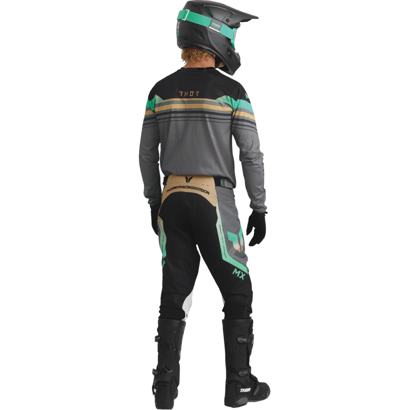 THOR PANT LAUNCHMODE - VENT RAPTOR BLK/CHAR - DRIVEN Canada's Powersports 2901 - 123492901 - 12349