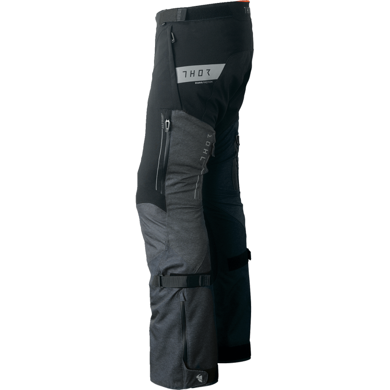 THOR PANT RANGE Black/Heather Left Side - Driven Powersports