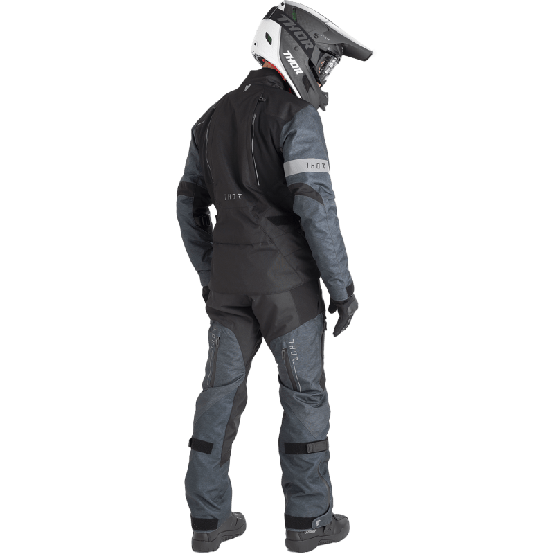 THOR PANT RANGE Black/Heather Application Shot - Driven Powersports