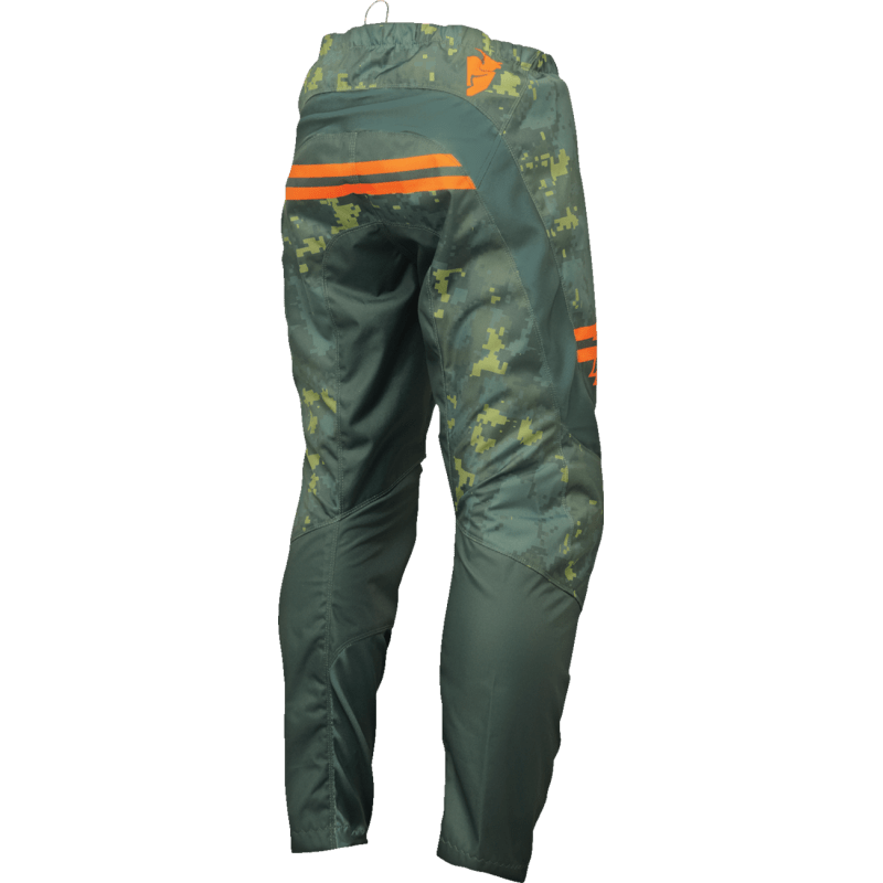THOR PANT SCTR DIGI Green/Camo Back - Driven Powersports