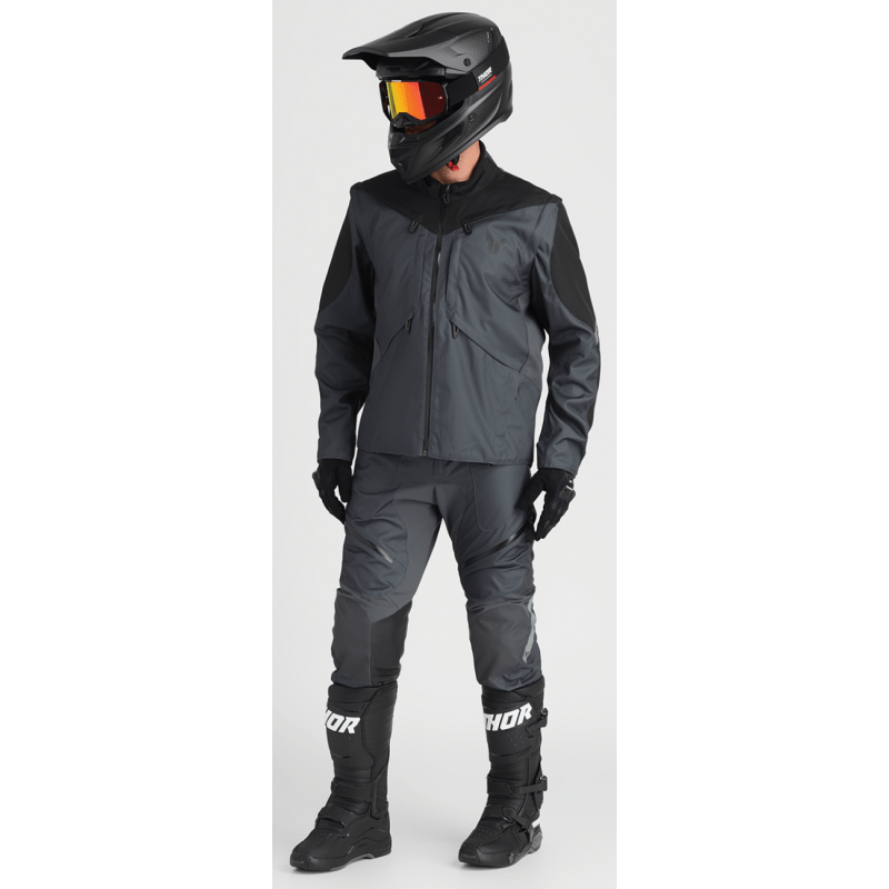 THOR PANT TERRAIN ITB Charcoal Front - Driven Powersports