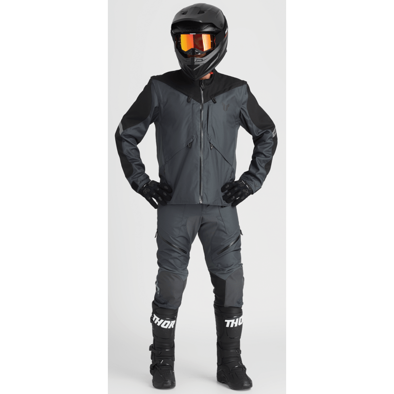 THOR PANT TERRAIN ITB Charcoal Front - Driven Powersports