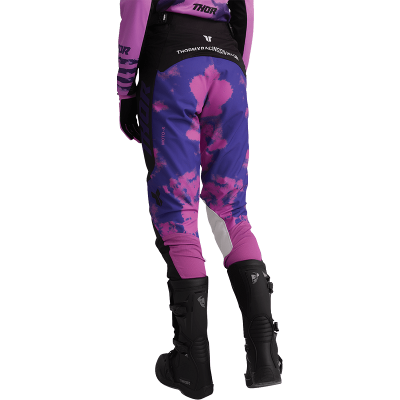 THOR PANT WMN LAUNCHMODE BLEACH BLK/ORCH - DRIVEN Canada's Powersports 2902 - 04252902 - 0425