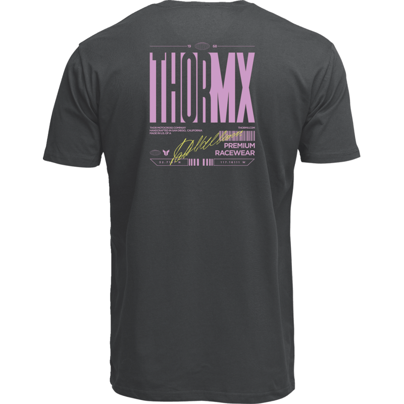 THOR TEE SIGNATURE COAL - DRIVEN Canada's Powersports 3030 - 251283030 - 25128
