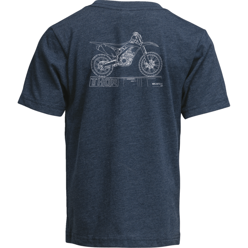 THOR TEE YTH BLUEPRINT - DRIVEN Canada's Powersports 3032 - 38723032 - 3872