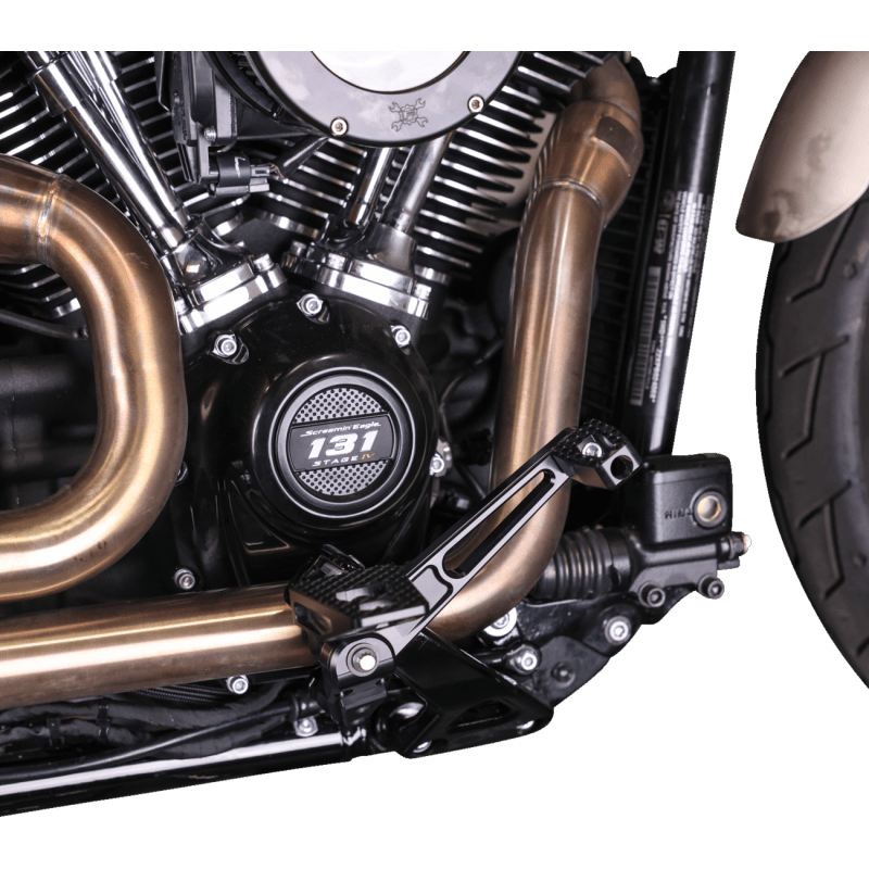 THRASHIN SUPPLY CO. ARM BRAKE M8 SOFTAIL W/MID CONTROLS 2018 - 2023 BLAC (TSC - 2300 - 1) - DRIVEN Canada's Powersports TSC - 2300 - 1