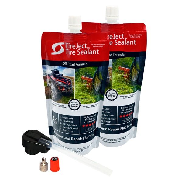 TIREJECT TIRE SEALANT KIT 2 X 10 OZ (767408998512) - DRIVEN Canada's Powersports 759195977382767408998512