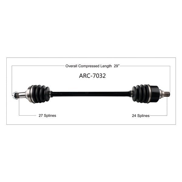 TRAKMOTIVE COMPLETE AXLE (ARC - 7032) - Driven Powersports Inc.844084044341ARC - 7032