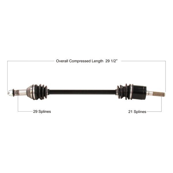 Trakmotive Complete Axle - DRIVEN Canada's Powersports 840140502947CAN-7082