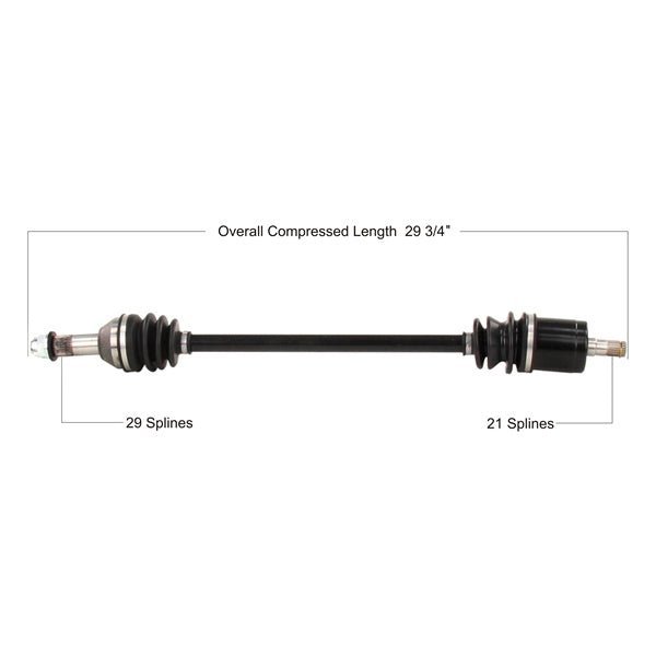 Trakmotive Complete HD Axle - DRIVEN Canada's Powersports 840140502947CAN-6079HD