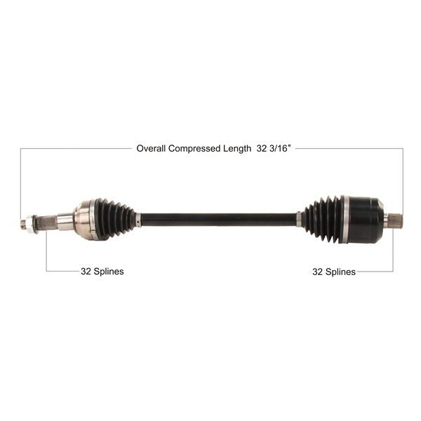 Trakmotive Complete HD Axle - DRIVEN Canada's Powersports 844084090126KAW-6023HD