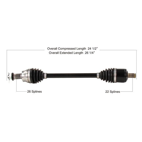 Trakmotive Complete HD Axle - DRIVEN Canada's Powersports 840140502947POL-6090HD