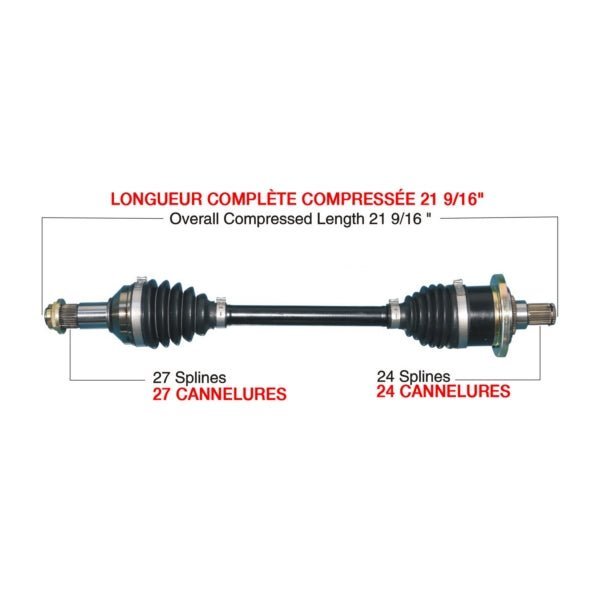 TRAKMOTIVE COMPLETE HD AXLE (ARC - 6006HD) - Driven Powersports Inc.844084078865ARC - 6006HD