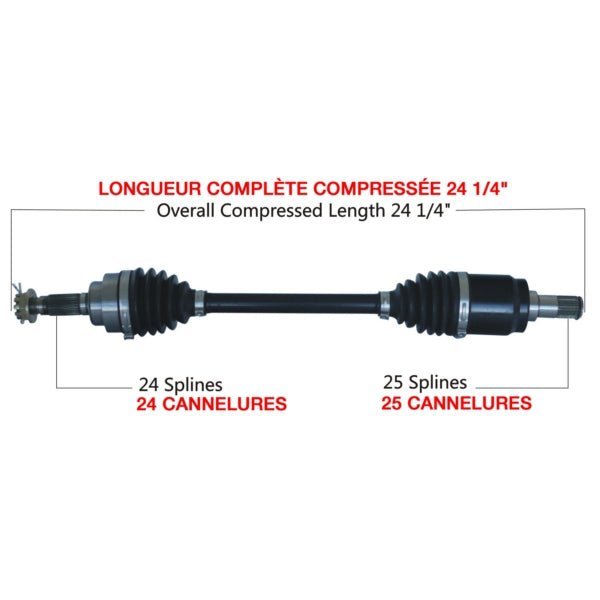 Trakmotivehd Complete HD Axle - DRIVEN Canada's Powersports 844084085191HON-6037HD