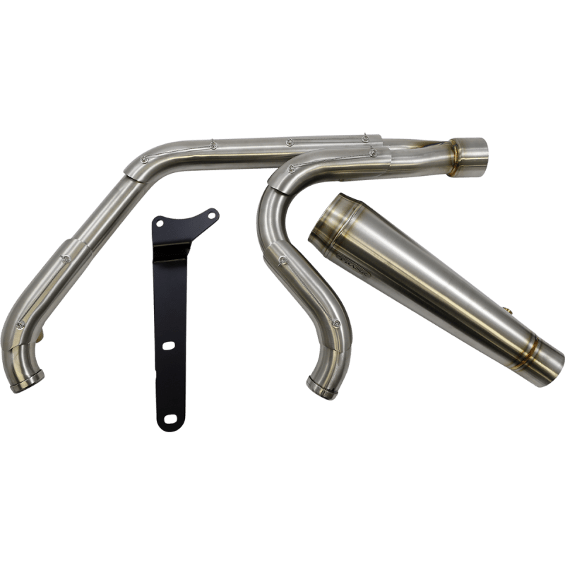 TRASK 17 - 19 FLHT ASSAULT 2 INTO 1/ STRAIGHT - Driven Powersports Inc.TM - 5010