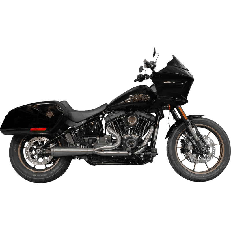 TRASK 2 - INTO - 1 BIG SEXY EXHAUST SYSTEM NATURAL W/BAGS (TM - 5053) - DRIVEN Canada's Powersports TM - 5053